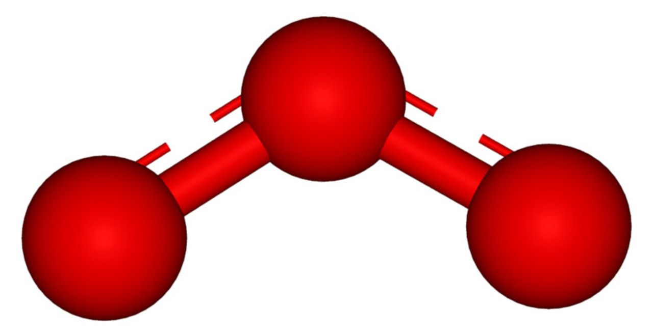 Молекула озона рисунок. Молекула озона o3. Модель молекулы озона. Молекула кислорода рисунок.