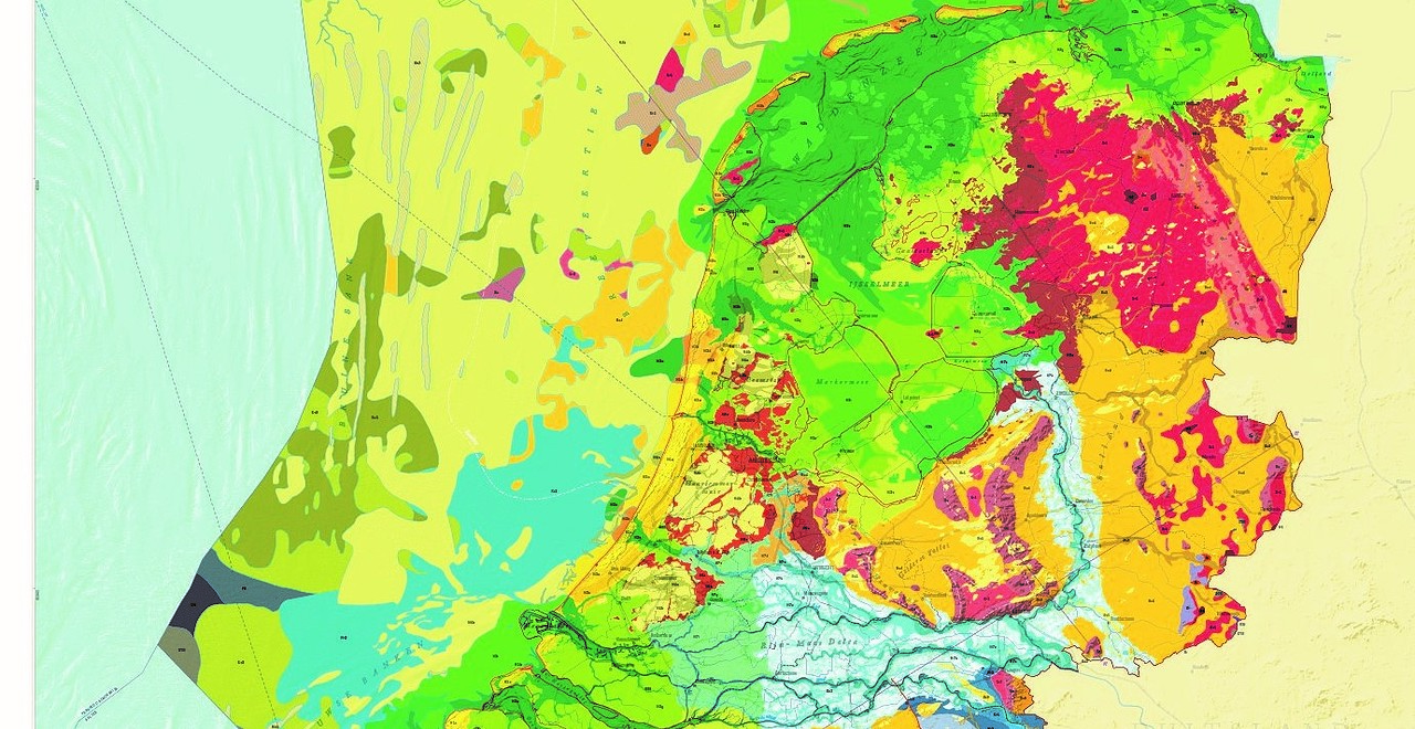 Nederland Heeft Een Nieuwe Geologische Kaart Nemo Kennislink 8670