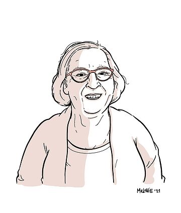 Mevrouw Krommenhoek is 83 jaar en woont alleen. Haar man woont in het verzorgingshuis. “Ik ben niet bang om dood te gaan, maar ik ga er niet aan meewerken om het te bespoedigen.”  Melanie Kranenburg